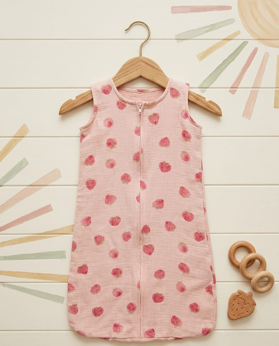 Strawberry Snuggle Snooze bag